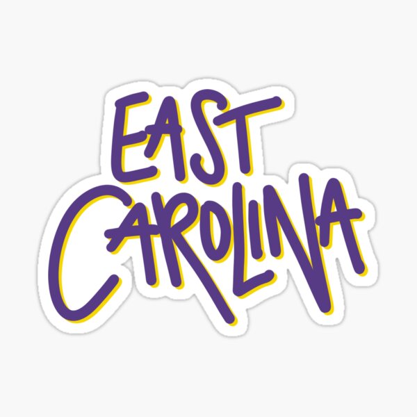  East Carolina University Sticker Pirates ECU Stickers