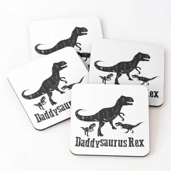 Item preview, Funny Dad Gift, Daddysaurus Rex for 2 Kids Funny Father T-Shirt & Gifts designed and sold by Happiness Shop.