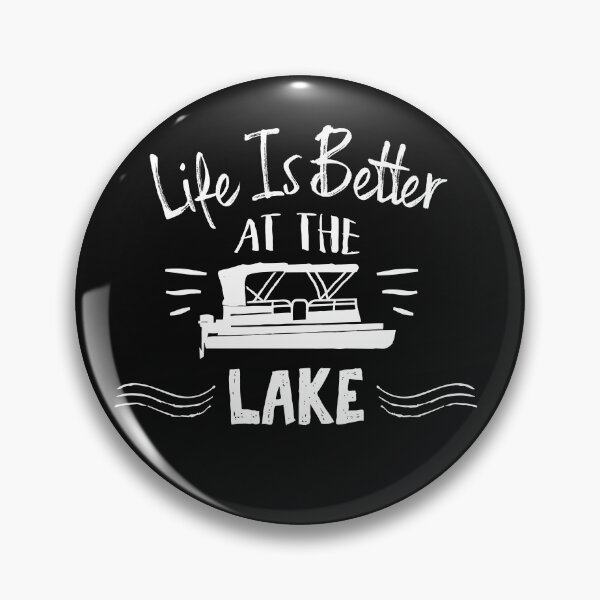 Item preview, Life is better at the lake funny pontooning  designed and sold by alenaz.