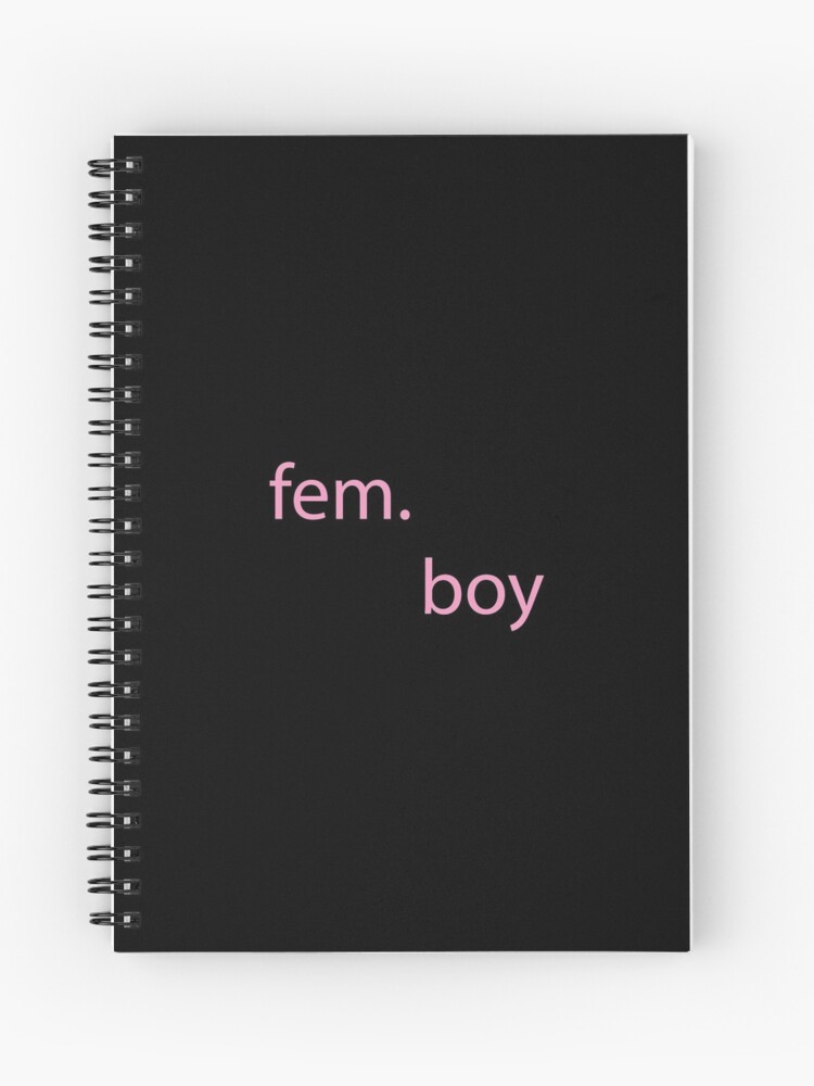 Femboy Décolletage Spiral Notebook for Sale by FemboyFanart