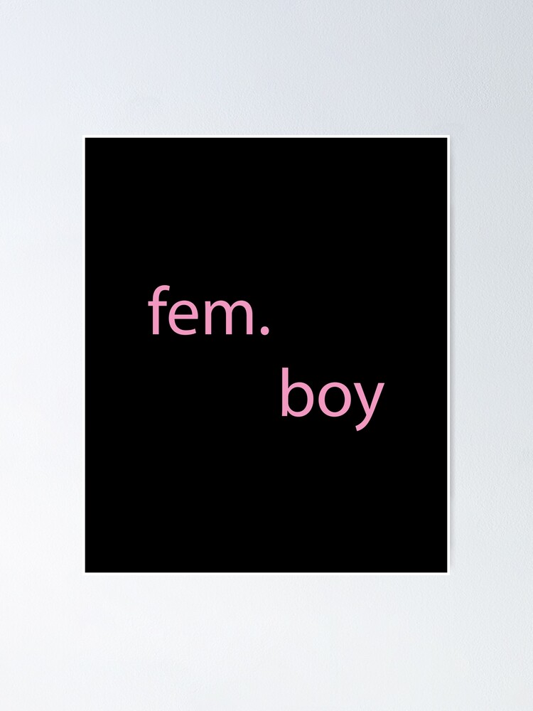 Femboy Poster For Sale By Merchspot Redbubble 5833