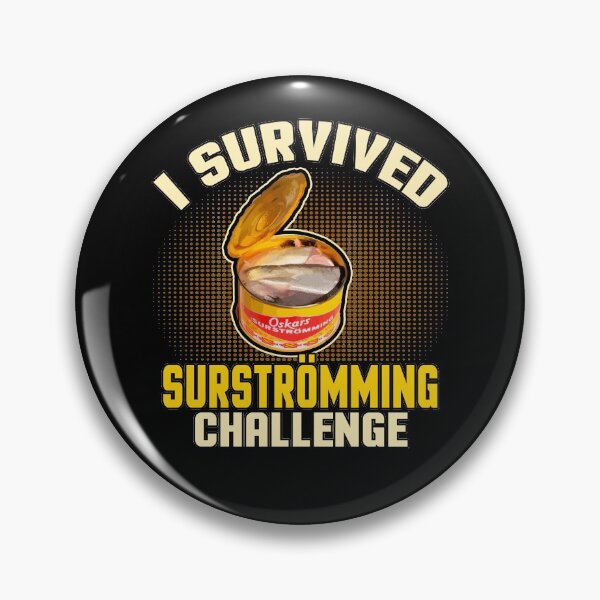 Item preview, I survived surströming fish smelly nasty gift designed and sold by redshirtz.