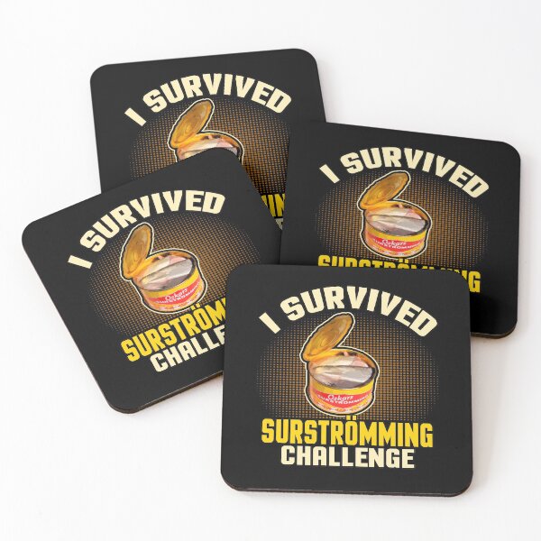 Item preview, I survived surströming fish smelly nasty gift designed and sold by redshirtz.