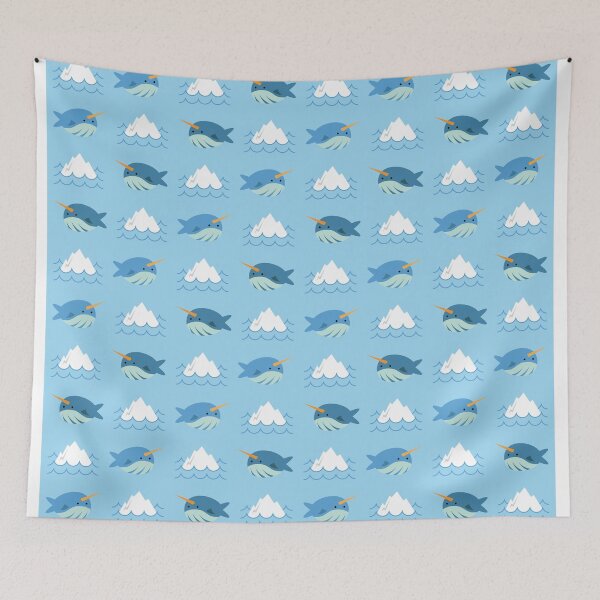 Item preview, Narwhal Pattern designed and sold by babybigfoot.