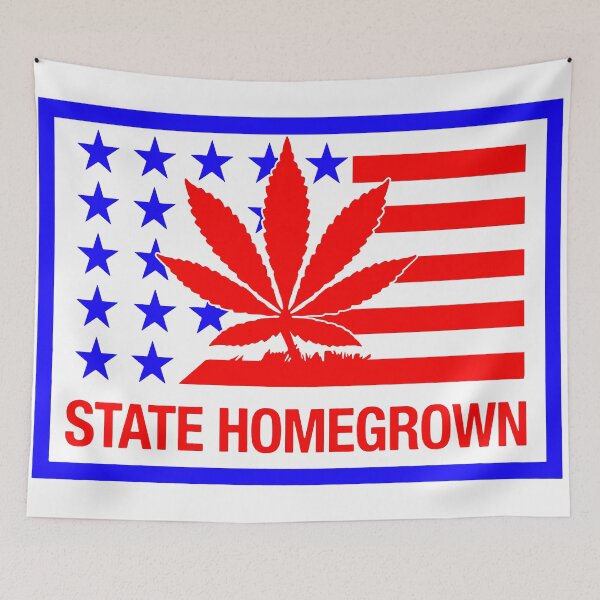 Item preview, State Homegrown;  designed and sold by StickerApe.