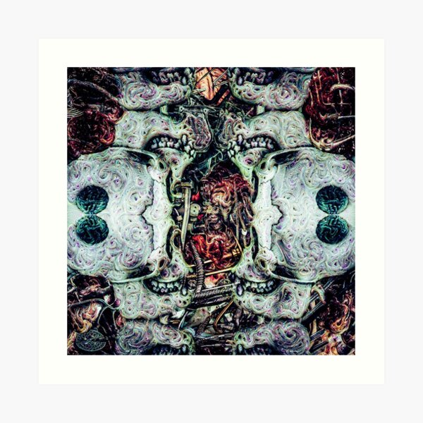 TIME CLOWN I Art Print