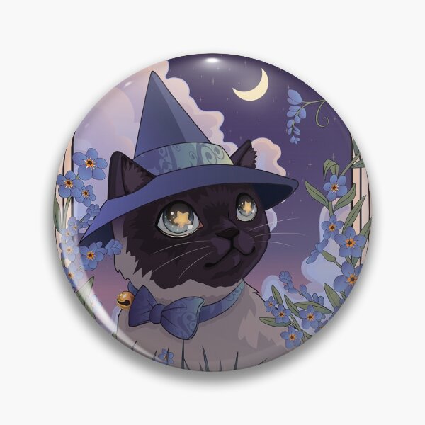 Item preview, Witches Familiars: Magical Siamese Cat designed and sold by DuoTalesStudio.