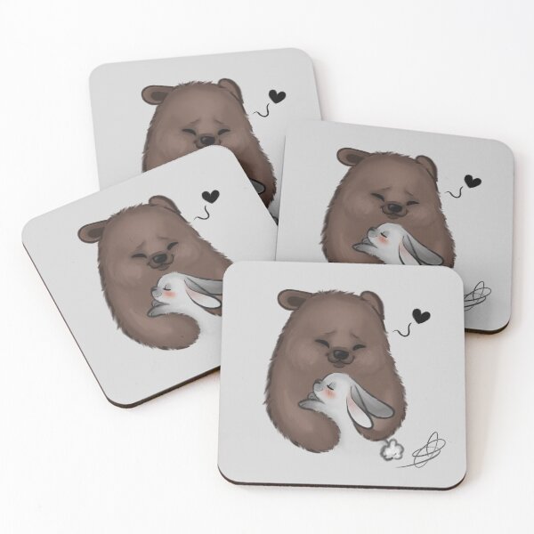 Item preview, Bear and bunny designed and sold by Caspalpo.