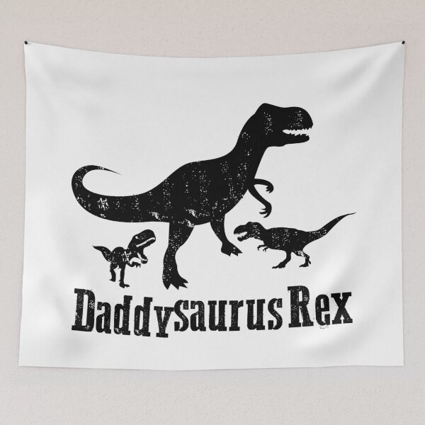 Item preview, Funny Dad Gift, Daddysaurus Rex for 2 Kids Funny Father T-Shirt & Gifts designed and sold by Happiness Shop.