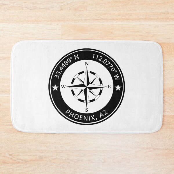 Item preview, Phoenix, Arizona Geographical Coordinates designed and sold by TeeOhGraphics.