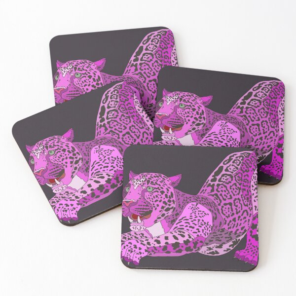 Item preview, Pink Leopard Digital Illustration designed and sold by Isabella James.