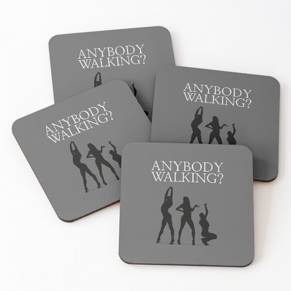 Item preview, Anybody Walking? - Vogue - white text designed and sold by knappidesign.