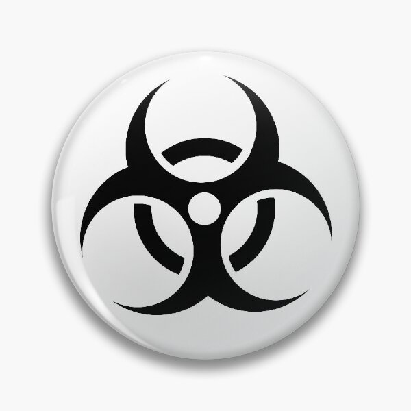 Item preview, Black Biohazard Symbol designed and sold by XOOXOO.