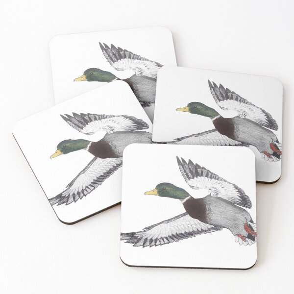 Item preview, Male mallard landing designed and sold by Ettore Anzalone.