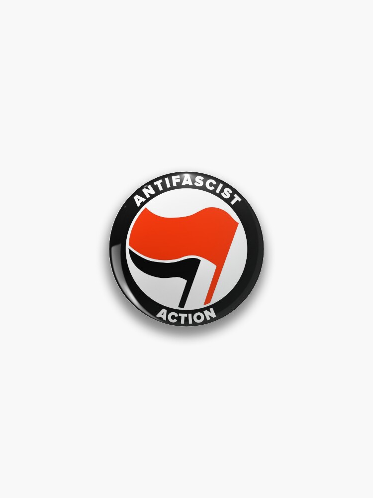 Thumbnail 1 von 3, Button, Standard Antifa Logo designt und verkauft von AntifaShop.