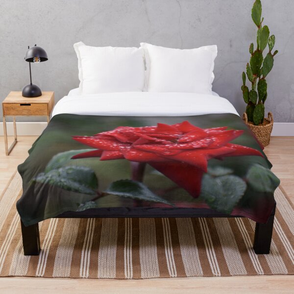 Item preview, Red Rose After the Summer Rain designed and sold by ReneeKennedy.