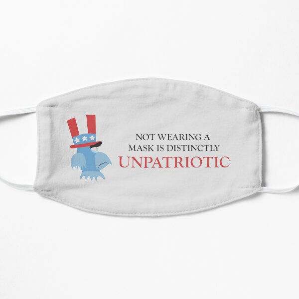 Sam Eagle - MuppetVision - Unpatriotic Flat Mask