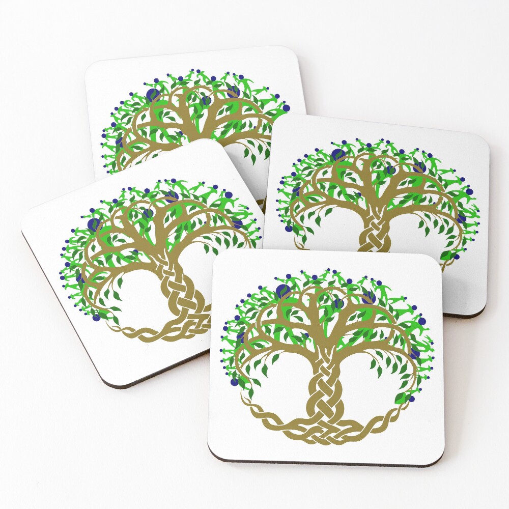 Item preview, Coasters (Set of 4) designed and sold by StickerApe.