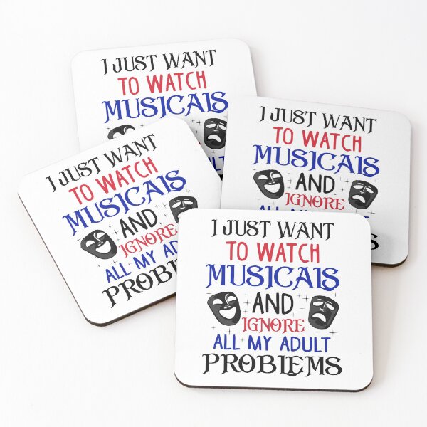 Item preview, Watch Musicals and Ignore Adult Problems. Funny Theatre Gift designed and sold by KsuAnn.
