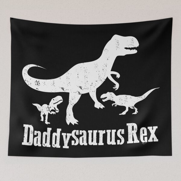 Item preview, Funny Dad Gift, Daddysaurus Rex for 2 Kids Funny Father T-Shirt & Gifts designed and sold by Happiness Shop.