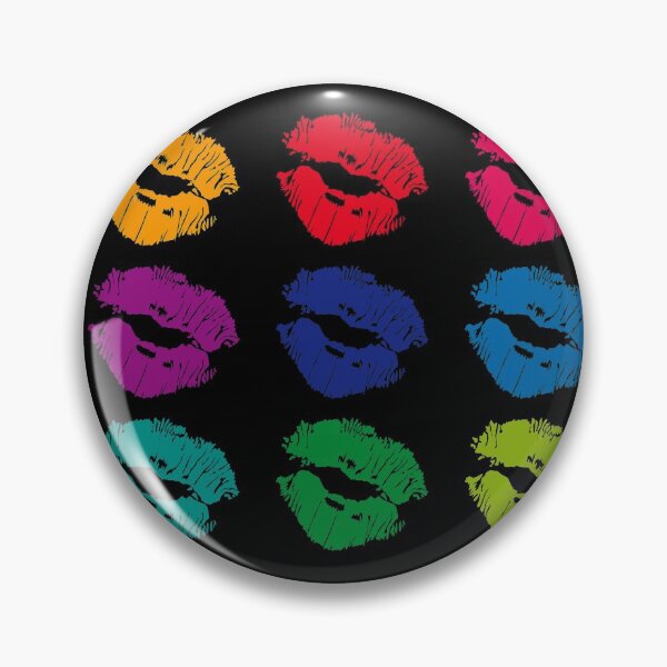 Item preview, Lips pattern black face mask , beautiful face mask , lovely face mask  designed and sold by kamelmdj.