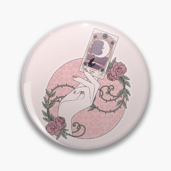 Crafty Witch: Tarot Card Pin