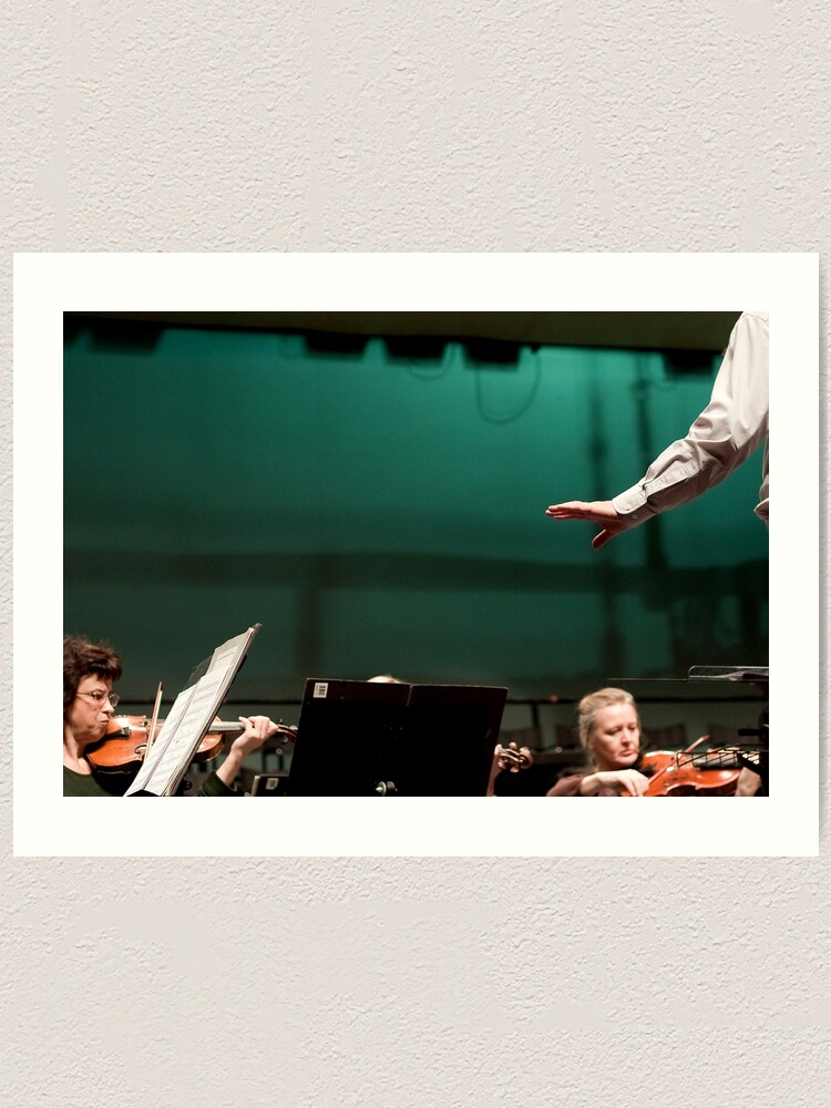 Alternate view of The Conductor Art Print