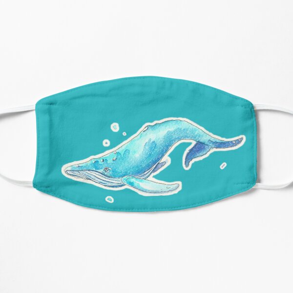 Roger - Watercolor Whale Mask