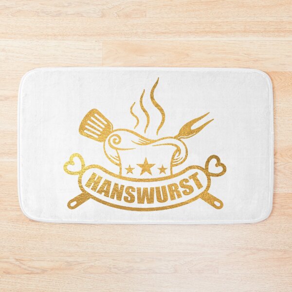 Item preview, Hanswurst For BBQ Lovers; German; designed and sold by StickerApe.