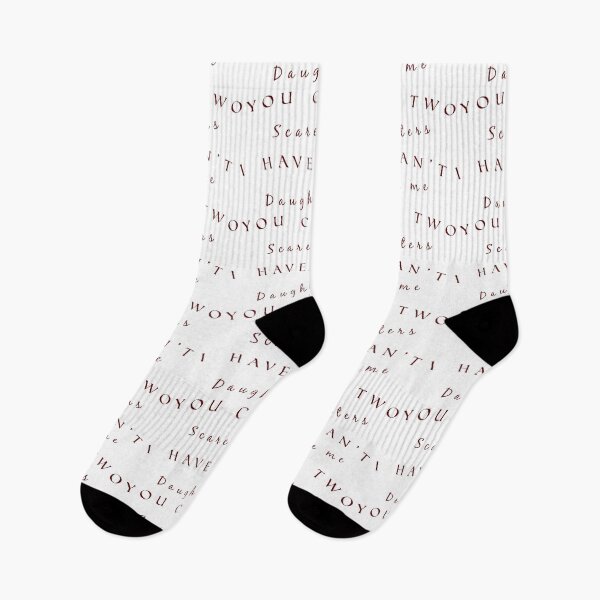 Aperçu de l'œuvre You Can't Scare Me I Have Two Daughters - Cute gift idea for Mom, Dad and Siblings créée et vendue par MJLdesigns.