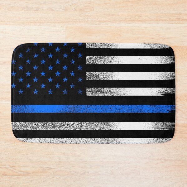 Item preview, Thin Blue Line USA Flag designed and sold by dhajr.