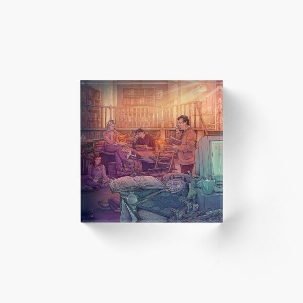 Scoobies Acrylic Block