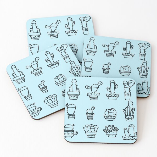 Item preview,  COCK PLANTS CACTUS BLUE designed and sold by aydapadi.