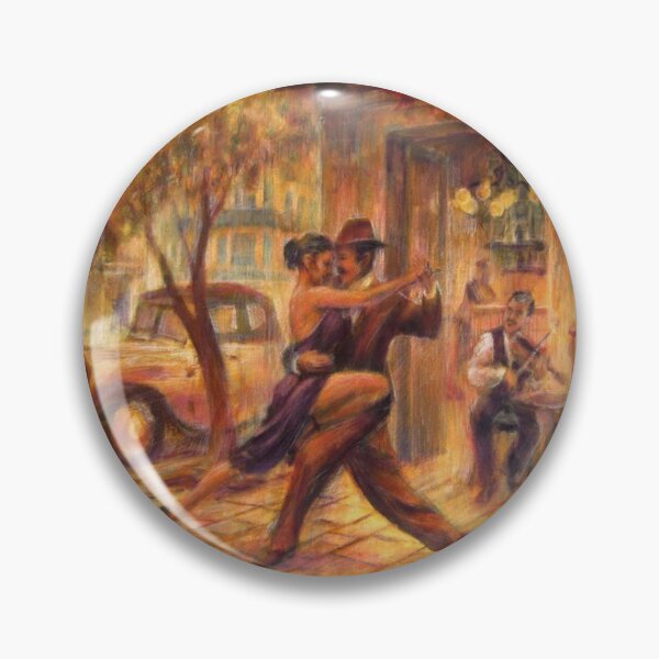 Item preview, Couple dancing tango painting designed and sold by miquelcazanya.