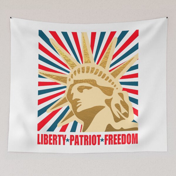 Item preview, Liberty; Patriot; Freedom; USA; designed and sold by StickerApe.