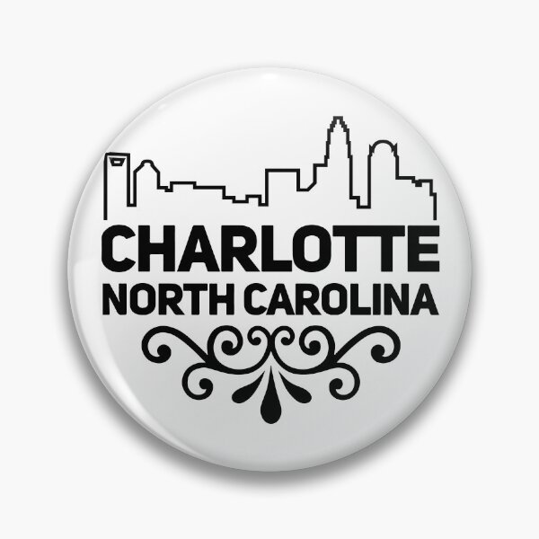 Item preview, Charlotte NC Skyline Logo designed and sold by HalpinDesign.
