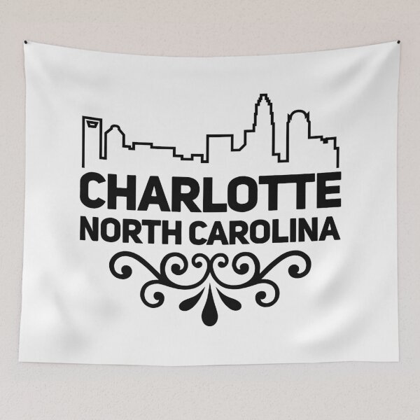 Item preview, Charlotte NC Skyline Logo designed and sold by HalpinDesign.