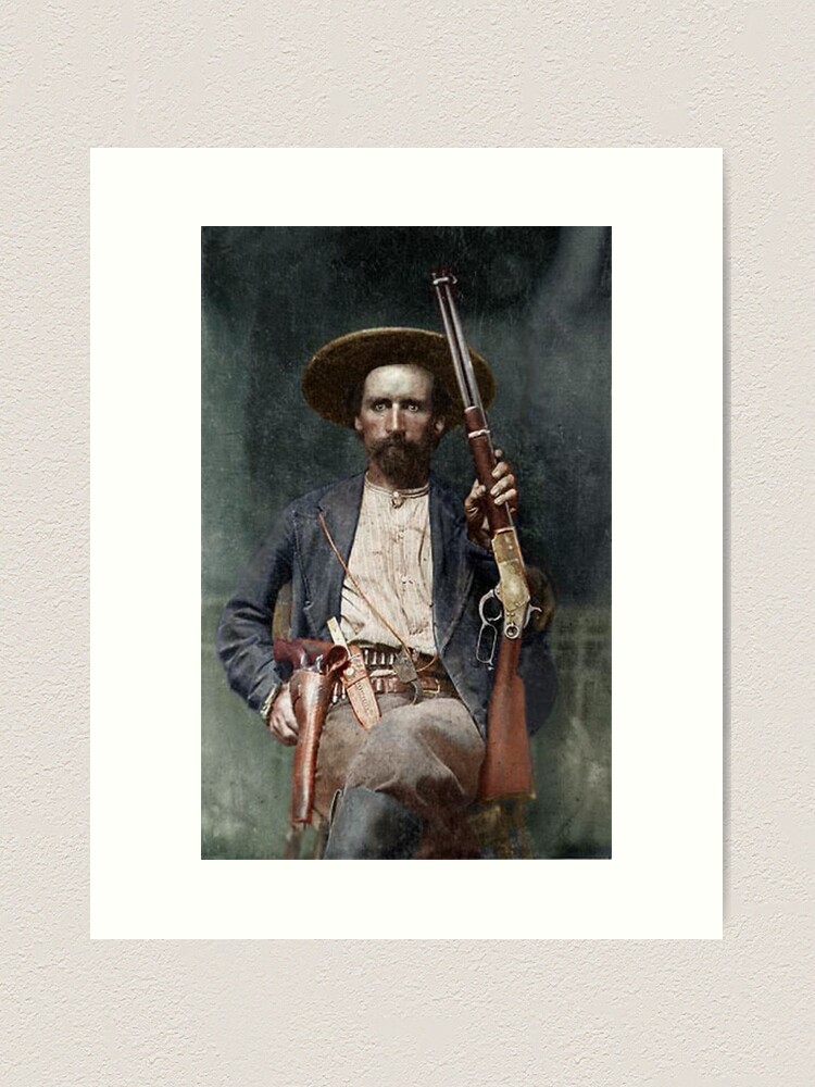 Jim B Hawkins Texas ranger 1875.  Poster for Sale by Gary sheaf