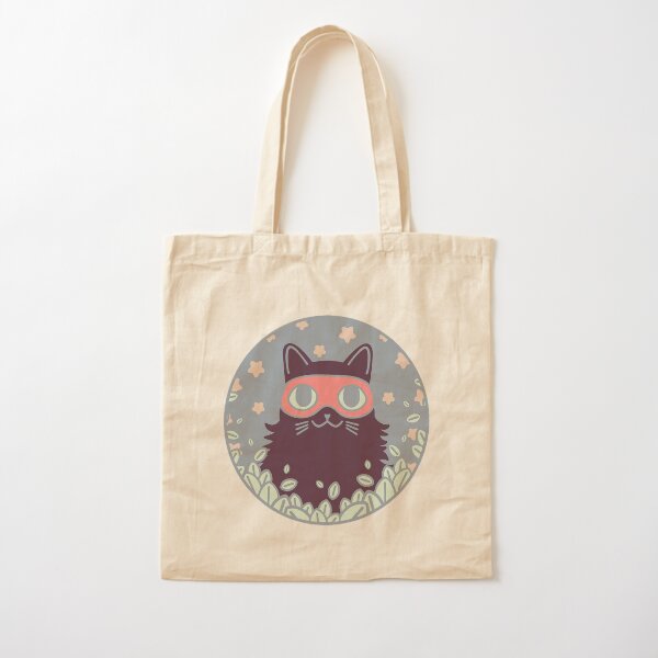 Cat Bandit III Cotton Tote Bag