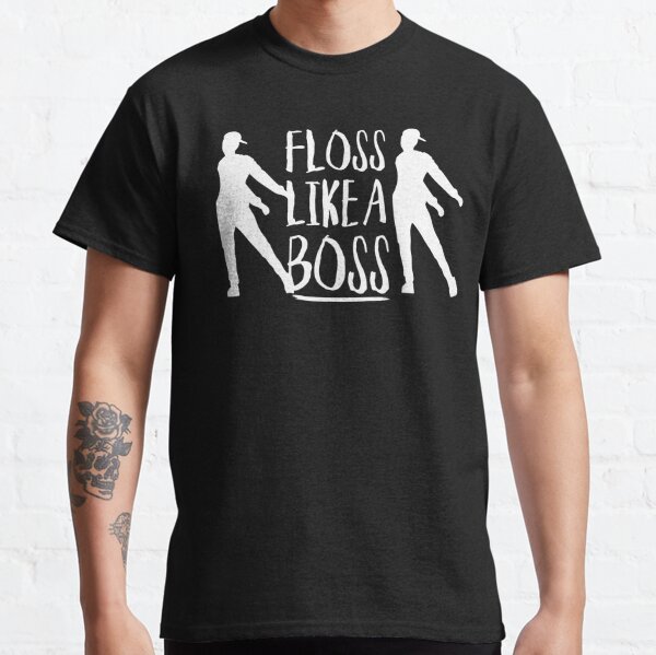 Fortnite Floss Like A Boss DIY T-shirt for Kids and Adults