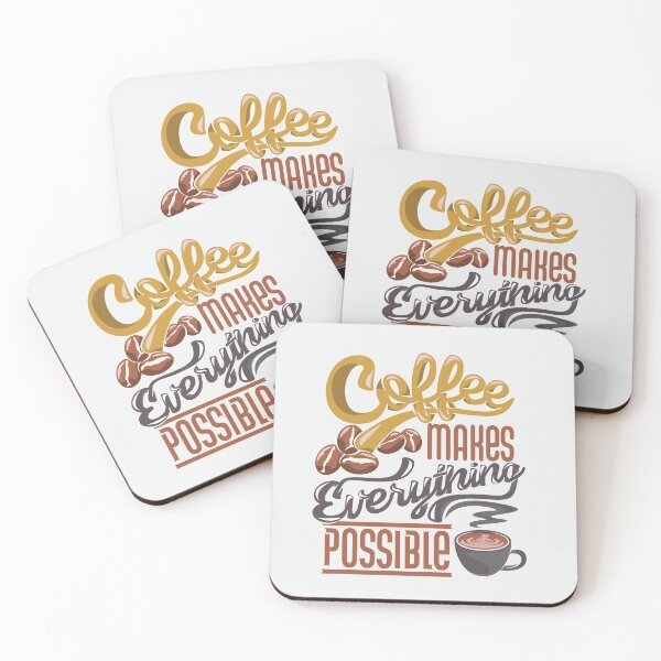 Item preview, Coffee makes everything possible apparel designed and sold by coffeeapparel.