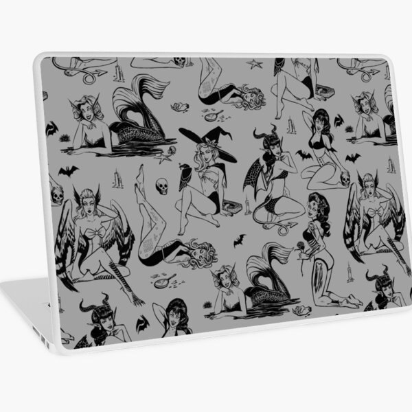 Item preview, Monster Girl Pinups - Gray designed and sold by Sabtastic.
