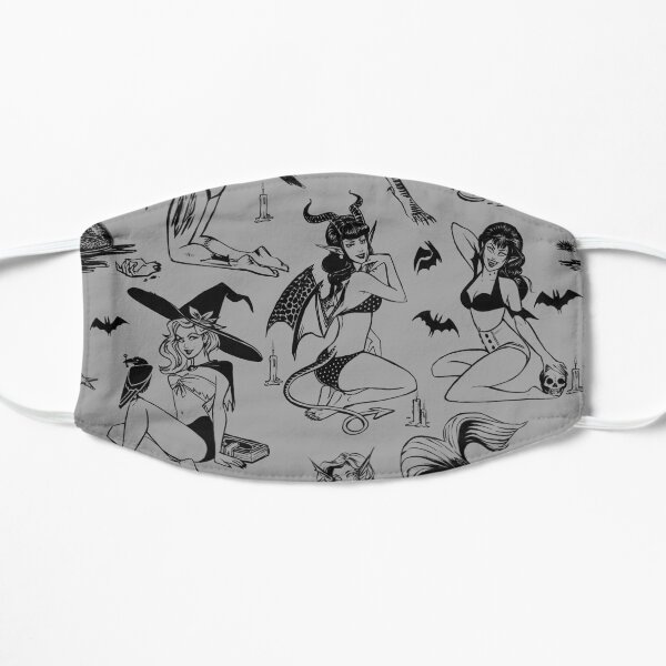 Monster Girl Pinups - Gray Flat Mask