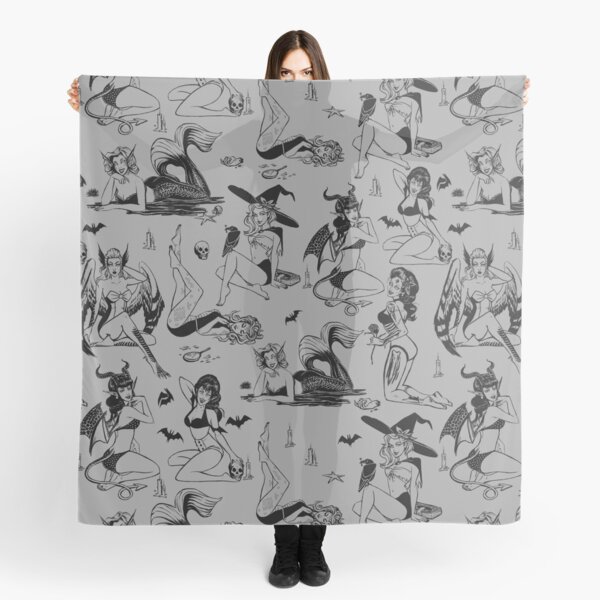 Item preview, Monster Girl Pinups - Gray designed and sold by Sabtastic.