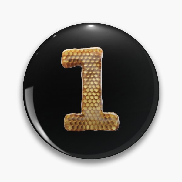 Item preview, 1 Number 3d Honey Numbers Font designed and sold by HelloFromAja.