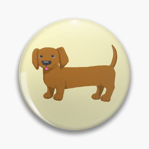 Item preview, Brown Short Haired Dachshund  designed and sold by kris10schiller.