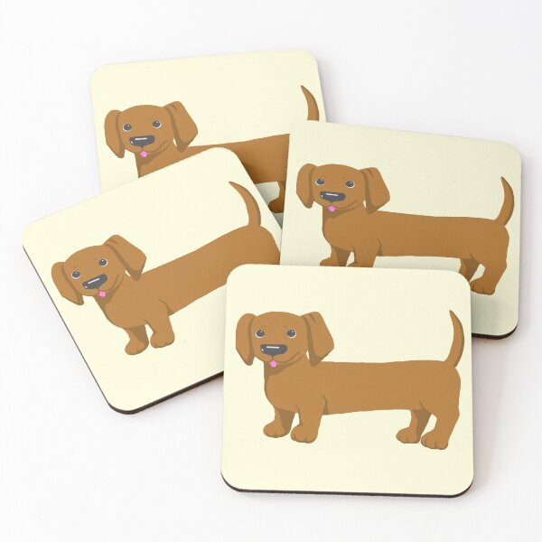 Item preview, Brown Short Haired Dachshund  designed and sold by kris10schiller.