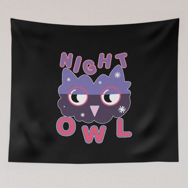 Item preview, Night OWL - No Sleep designed and sold by AdlDisEye.