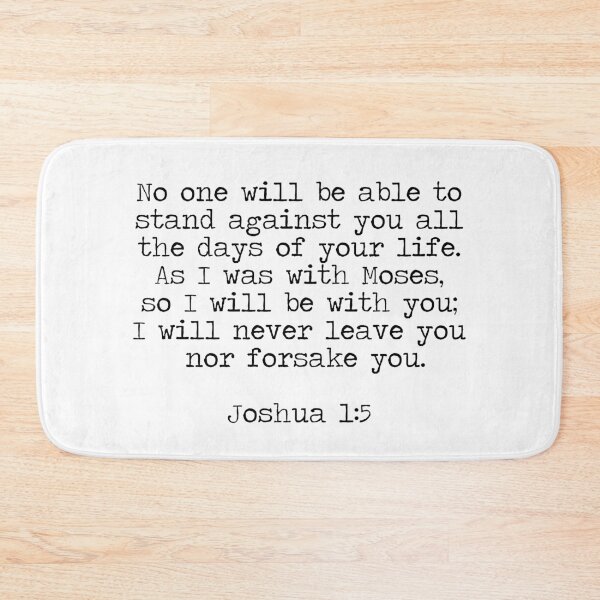 Item preview, Joshua 1:5 designed and sold by ReVivingHoPe.