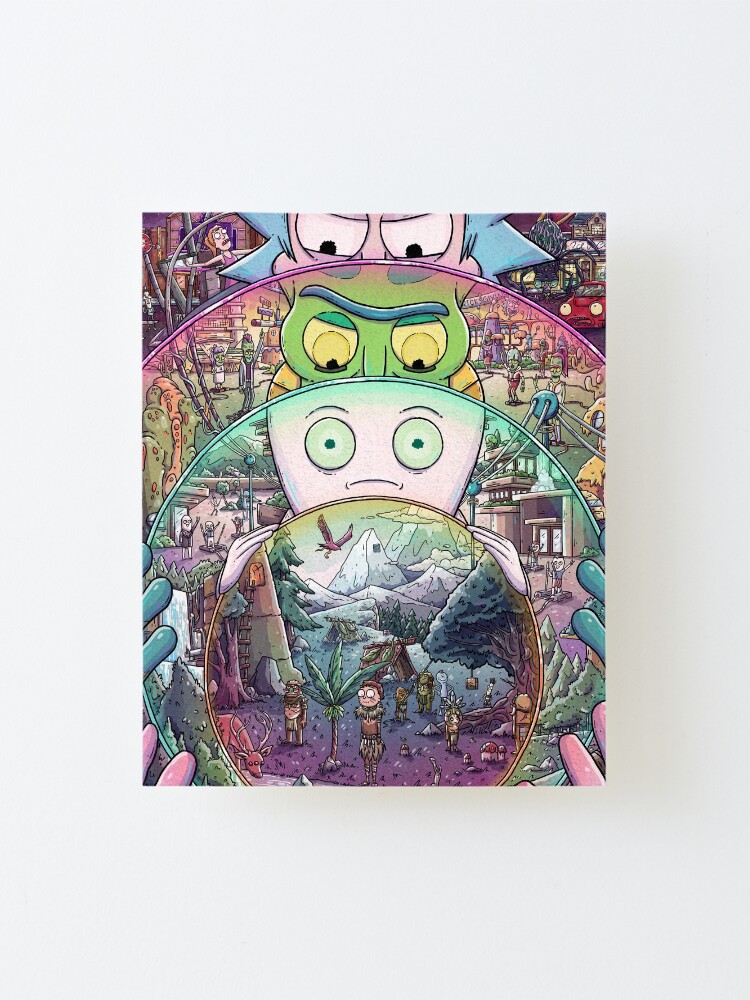 Alternate view of The Ricks Must Be Crazy Mounted Print